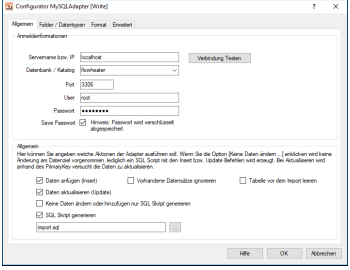 MySQL CSV Import - Server Parameter