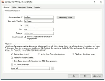 MySQL CSV Import - Server Parameter