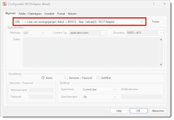 REST API WebService - Response lesen REST API WebService - Response lesen