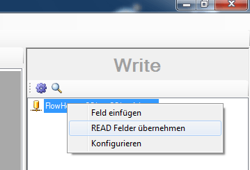 CSV Feldnamen nach SQLite übernehmen