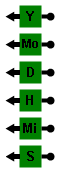Heater Year, Month, Day, Hour, Minute, Second