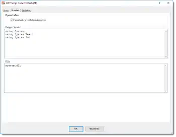Heater .NET Script - Usings / Imports