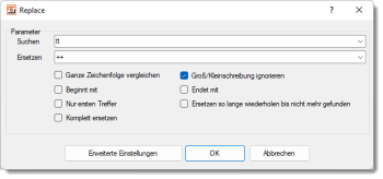 Heater Replace - einfache Konfiguration
