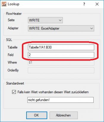 Lookup Heater - Excel SVerweis (VLookup)