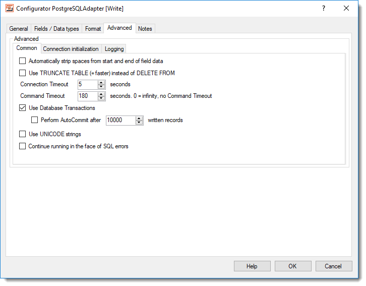 Import, Export and Update PostgreSQL Database Tables