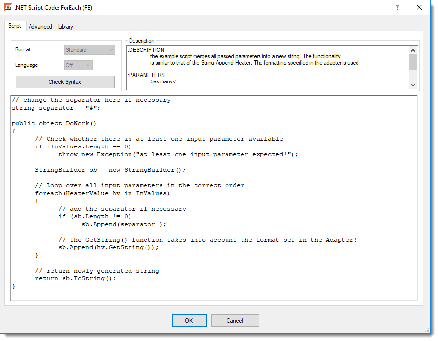 .NET Script Heater, dynamic code compile and execution