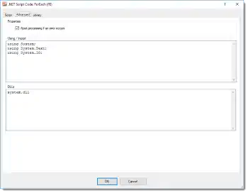 Heater .NET Script - Usings / Imports