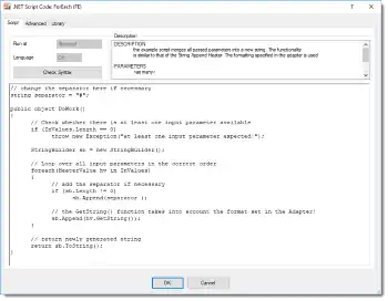 Heater .NET Script - Configuration