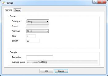 Format Heater, config dialog
