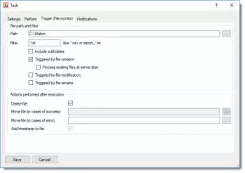 Trigger (file monotor)