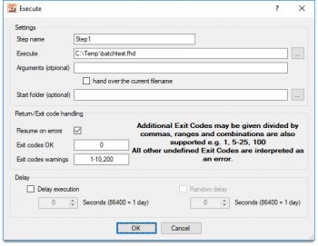 FlowHeater Server - Exit Codes