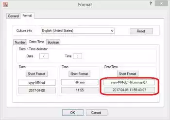 PostgreSQL Array Import - datetime format