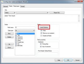 SQL Server fields and data types