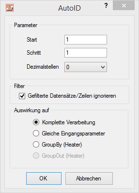 Heater AutoID Konfiguration