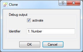 Clone Heater, Debug Output