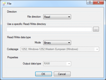 File Heater, file import