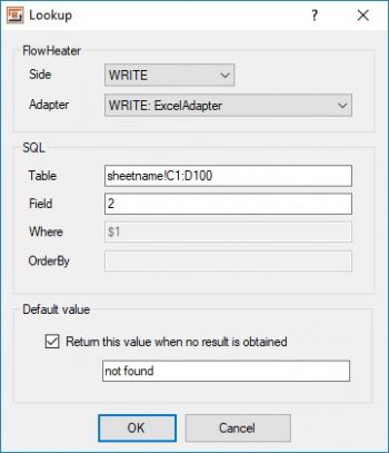 Lookup Heater - Excel VLookup configuration