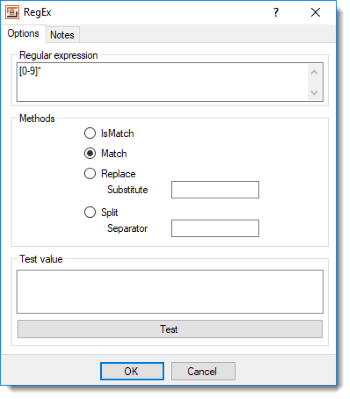 Heater RegEx Configuration