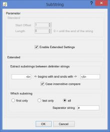 SubString Heater - Advanced Settings