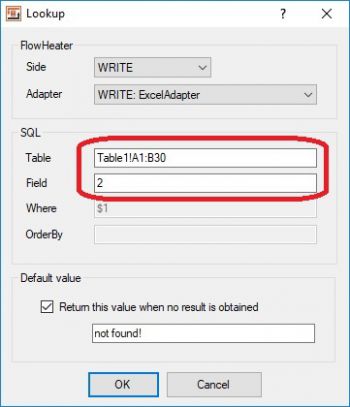 Heater Lookup - Excel VLookup